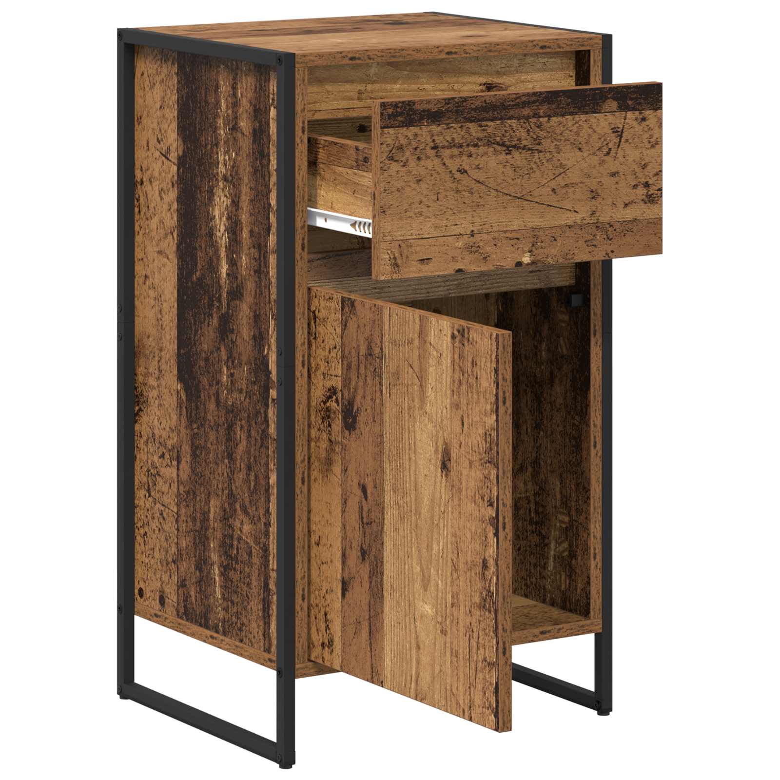 Bufet cu sertar Lemn Vechi 81 x 36 x 150.5 cm Lemn compozit — imaginea 5