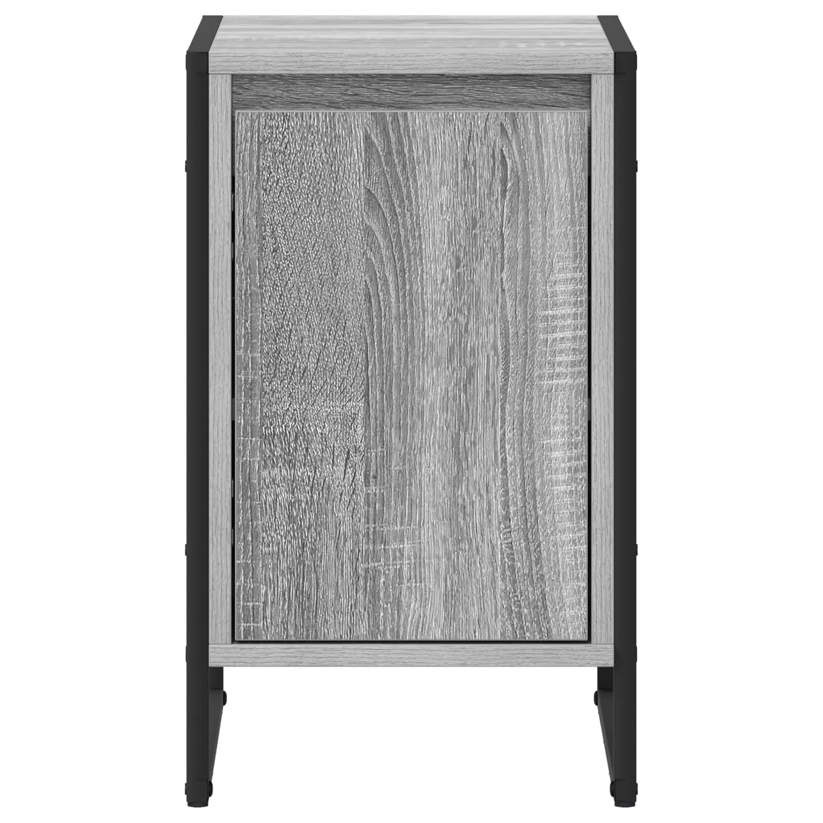 Noptiera Gri Sonoma 39,5 x 30 x 50 cm Lemn compozit — imaginea 6