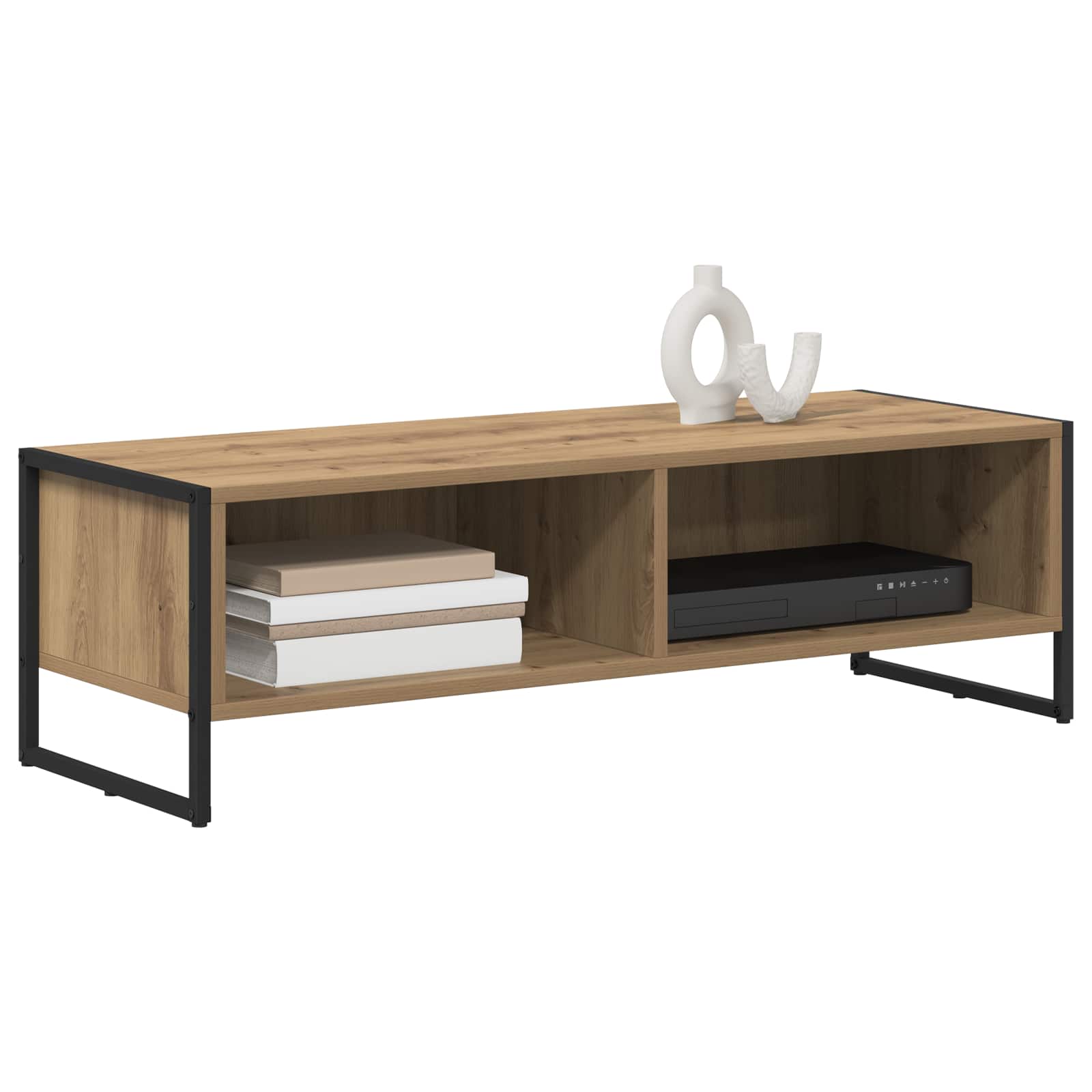 Cabinet TV Stejar artizanal 100 x 36.5 x 30.5 cm Lemn compozit — imaginea 3