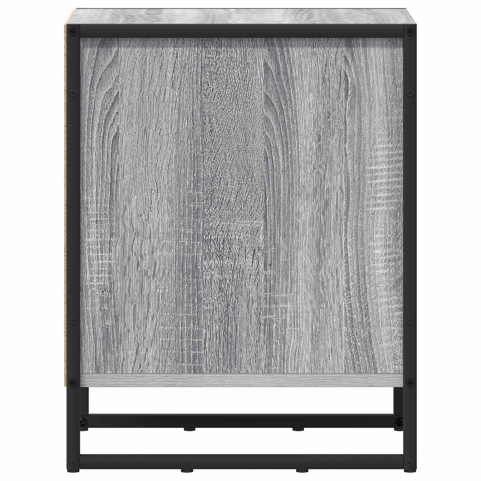 Noptiera Gri Sonoma 39,5 x 30 x 50 cm Lemn compozit — imaginea 7