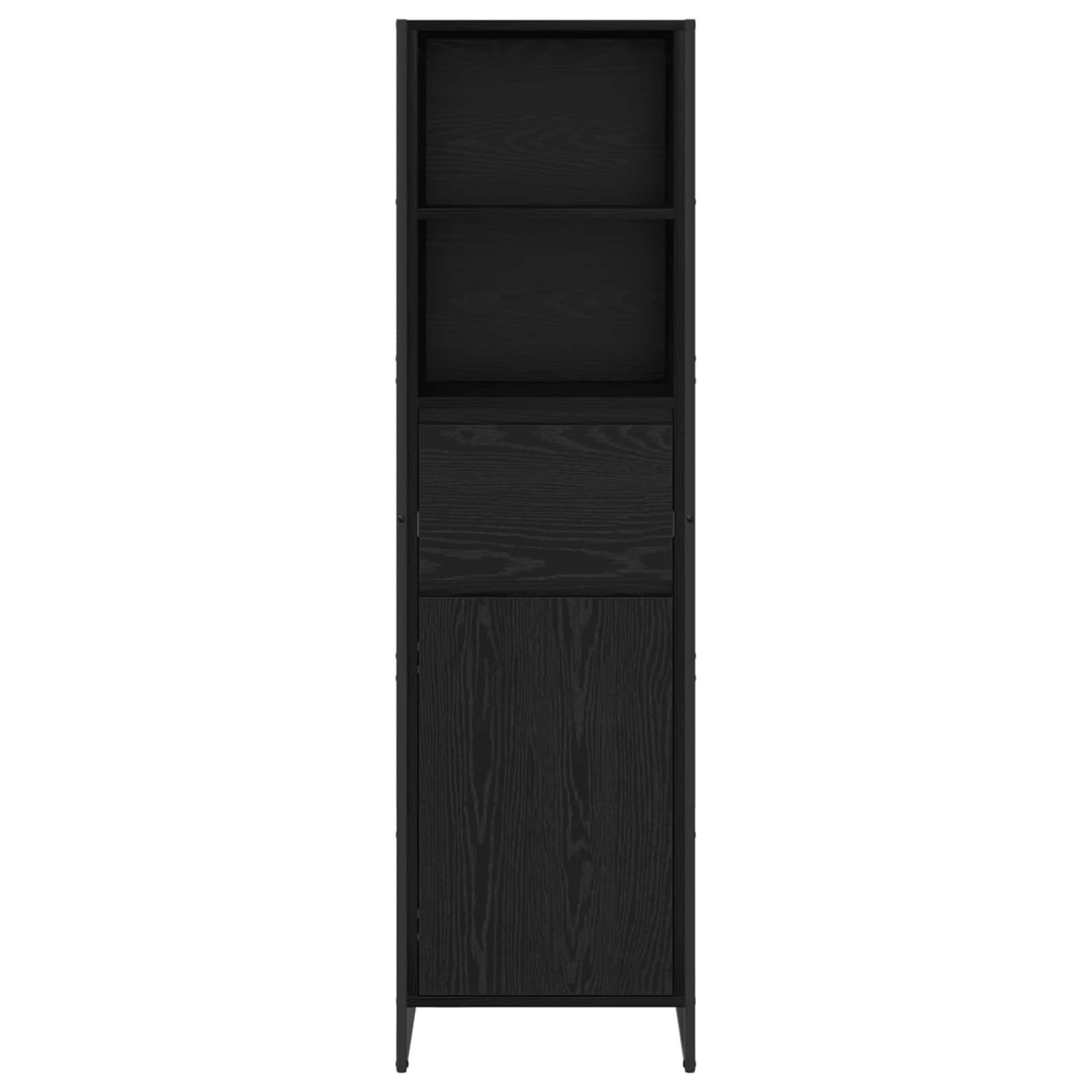 Dulap pentru carti cu sertar Stejar Negru 43 x 36 x 150.5 cm — imaginea 6