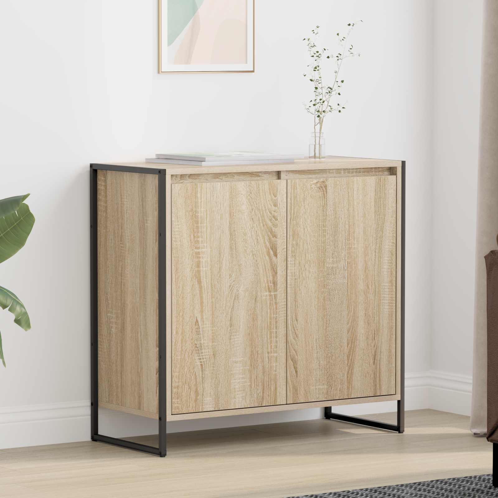 Dulap lateral Sonoma 79 x 36 x 75 cm Lemn compozit — imaginea 2