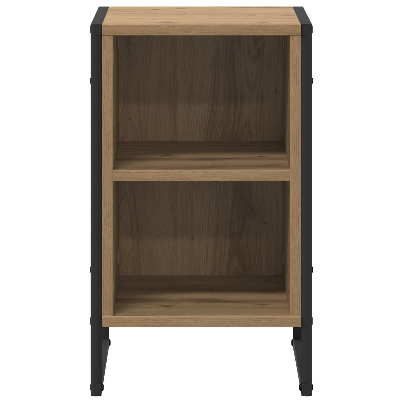 Noptiera 2 pcs Stejar artizanal 39.5 x 30 x 50 cm Lemn compozit — imaginea 6
