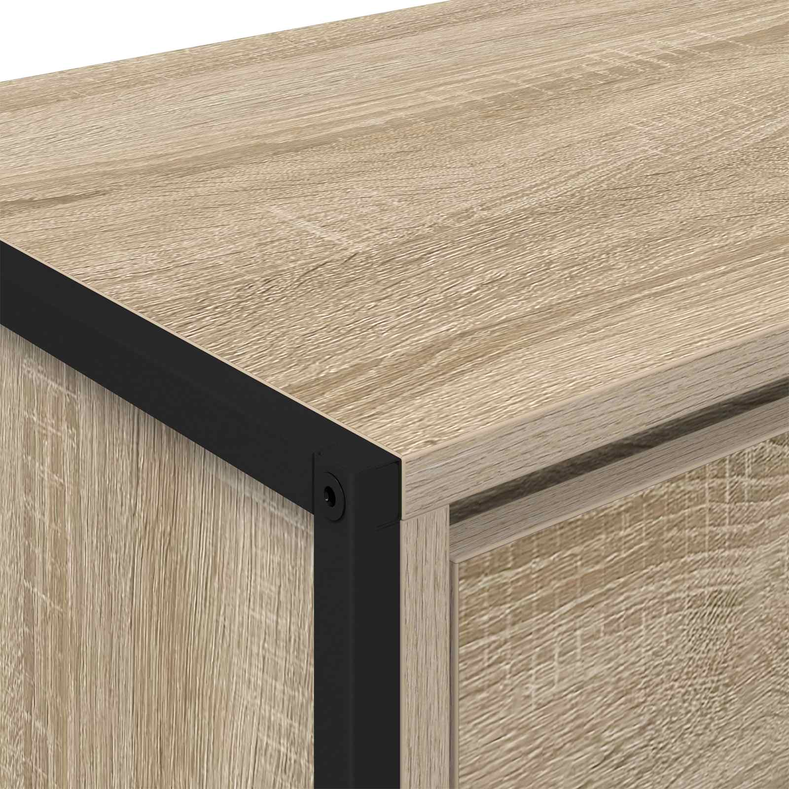 Cabinet TV cu sertar Sonoma 100 x 36 x 49,5 cm Lemn compozit — imaginea 9
