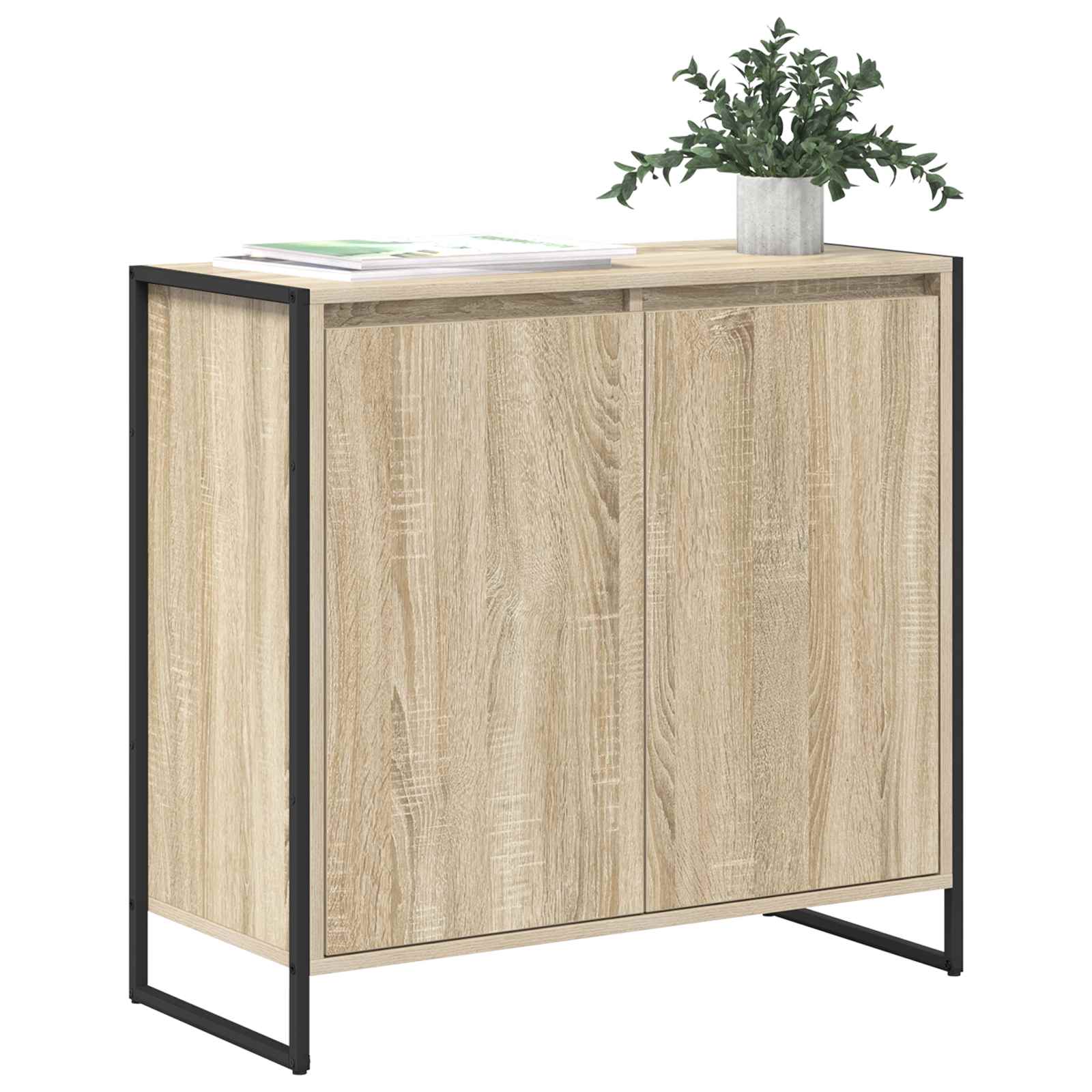 Dulap lateral Sonoma 79 x 36 x 75 cm Lemn compozit — imaginea 3