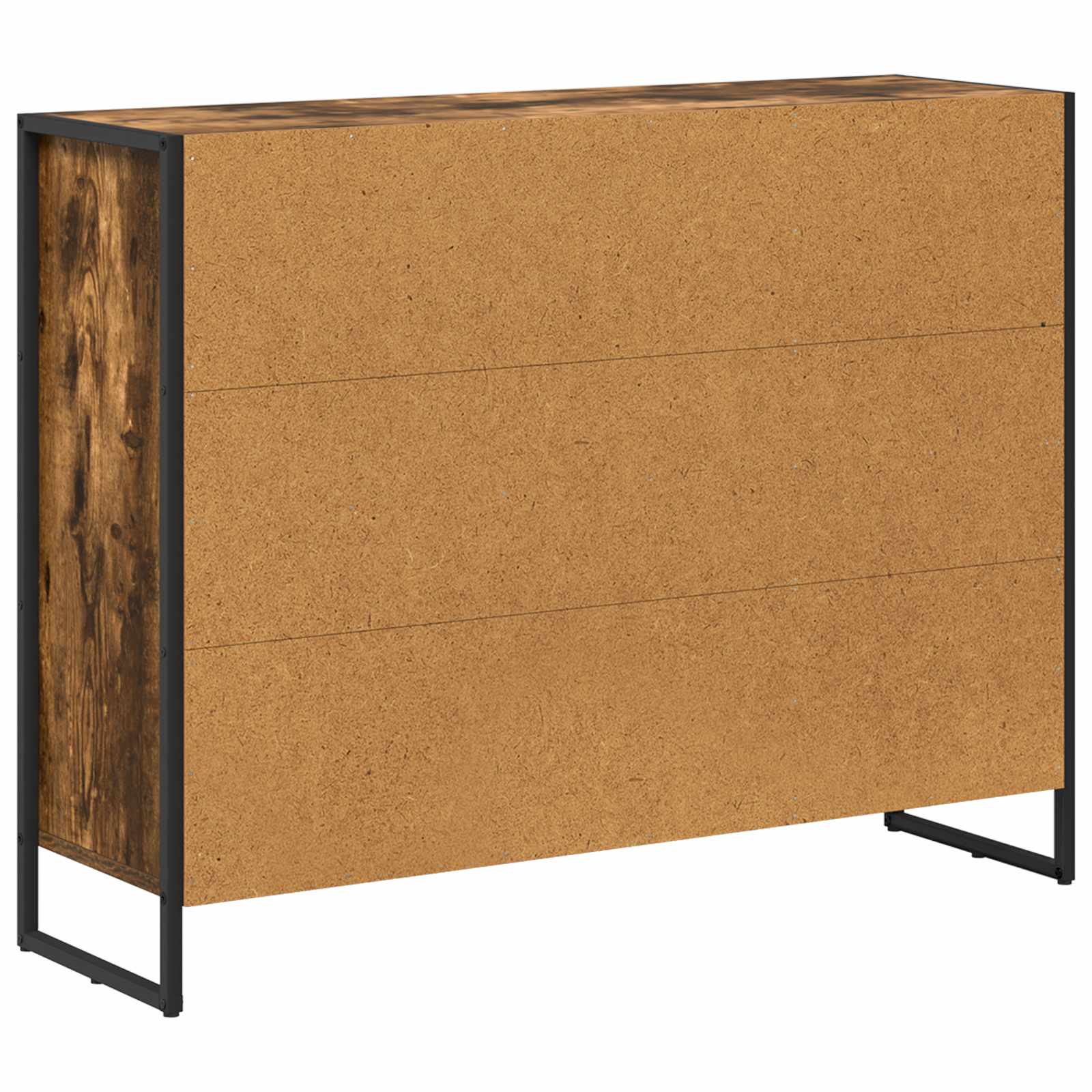 Dulap lateral Stejar fumuriu 96,5 x 30 x 75 cm Lemn compozit — imaginea 8