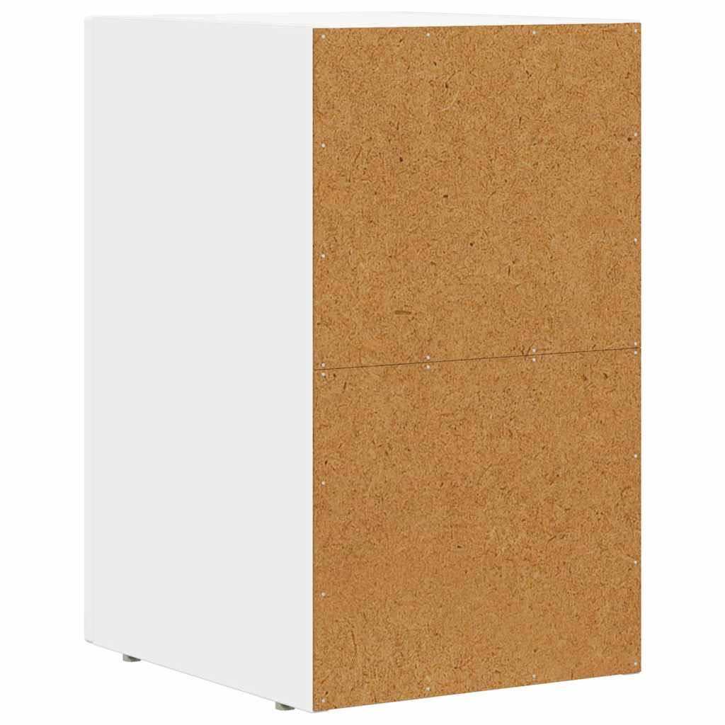 Noptiera 2 pcs Alb 29.5 x 35 x 50 cm Lemn compozit — imaginea 9