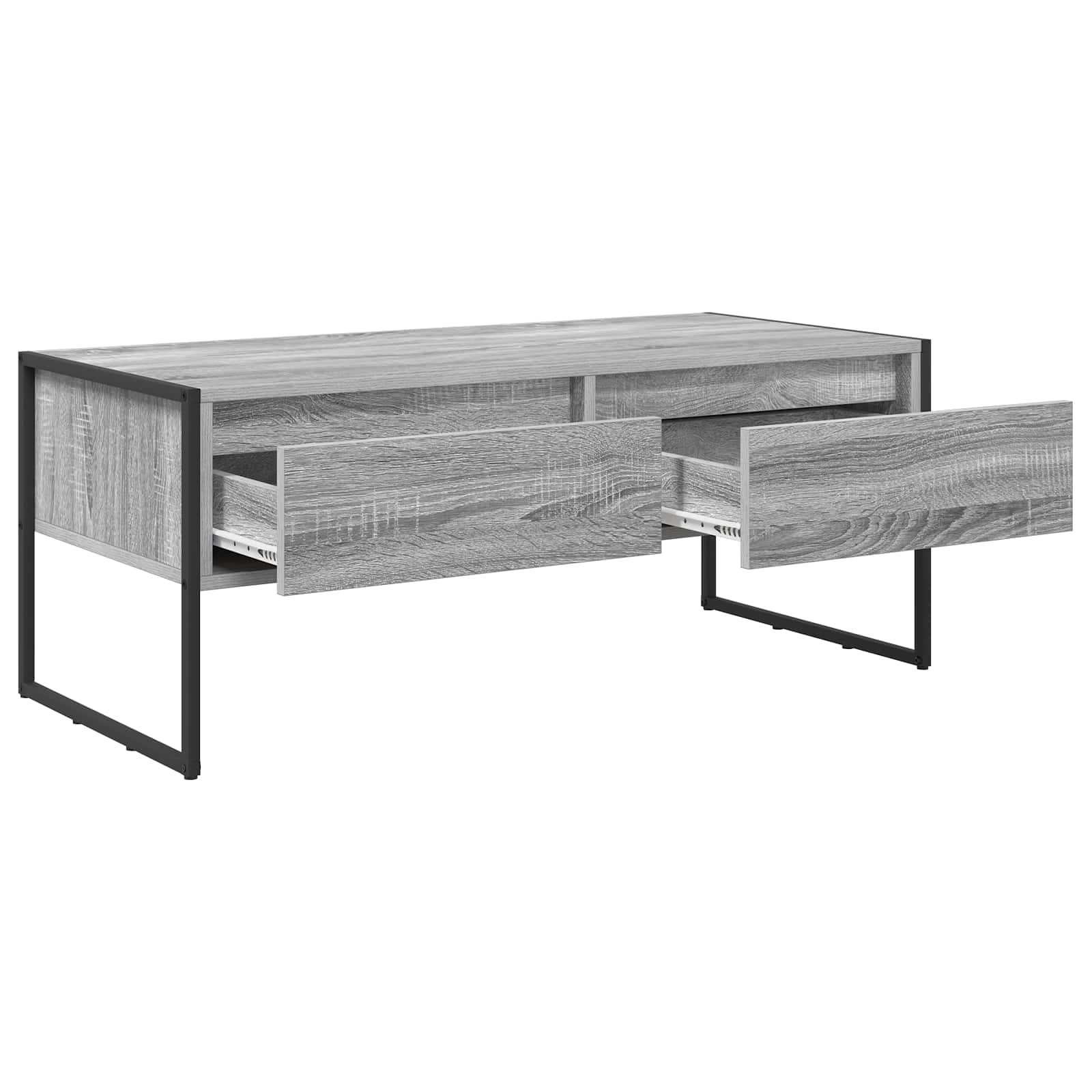 Masa de cafea Gri Sonoma 100 x 46 x 40 cm Lemn compozit — imaginea 5