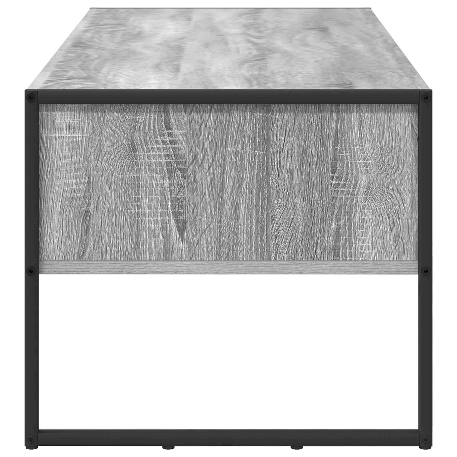 Masa de cafea Gri Sonoma 100 x 46 x 40 cm Lemn compozit — imaginea 7