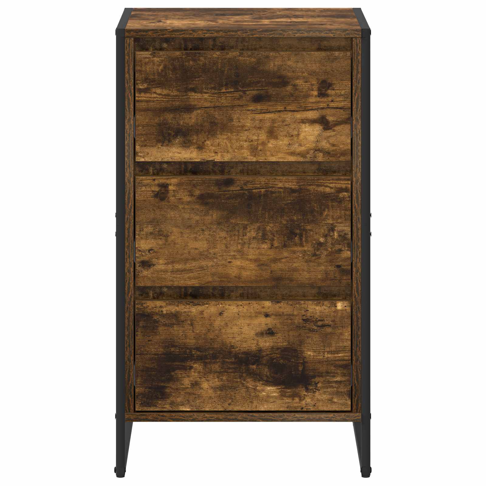 Bufet cu sertar Stejar fumuriu 42 x 36 x 75.5 cm Lemn compozit — imaginea 6