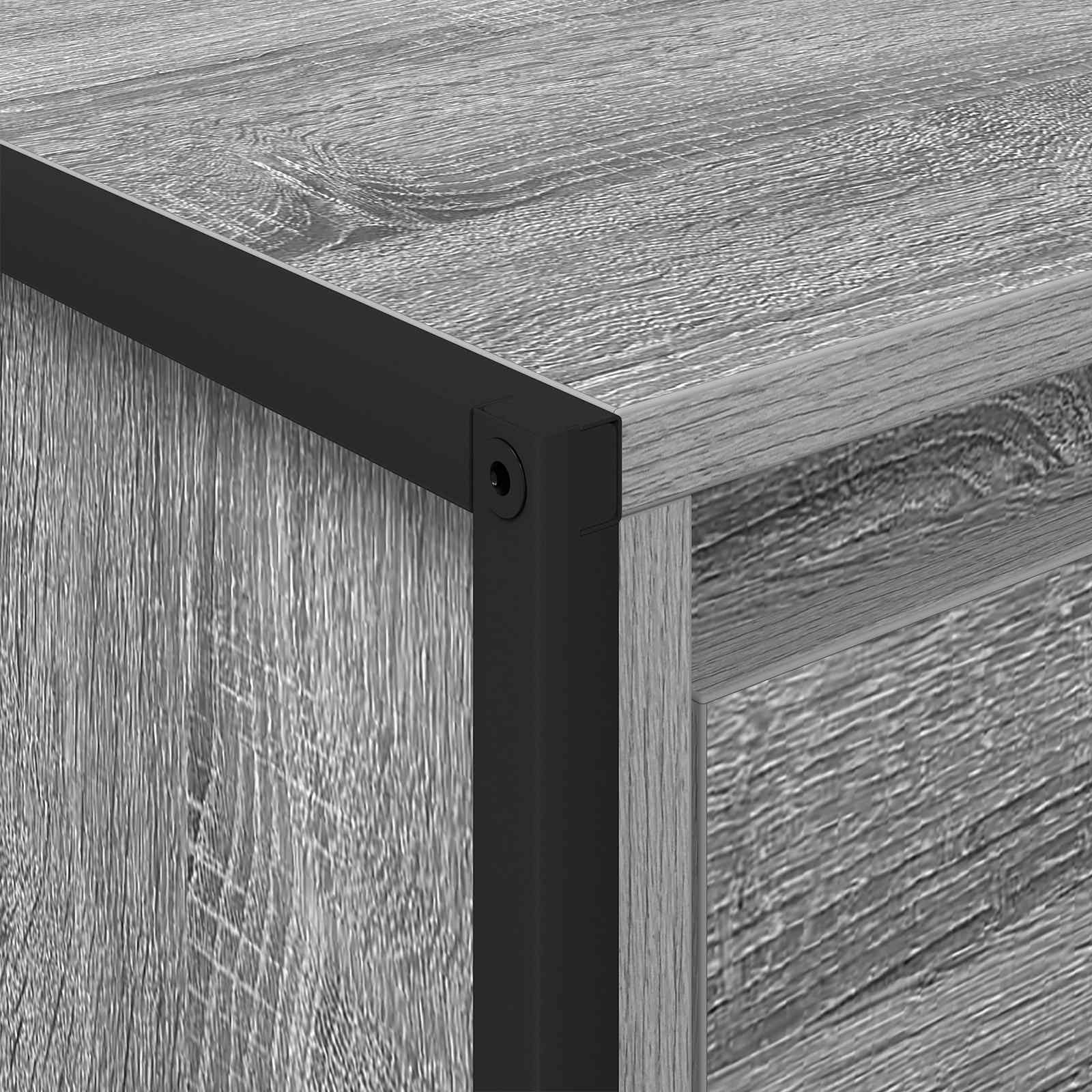 Masa de cafea Gri Sonoma 100 x 46 x 40 cm Lemn compozit — imaginea 9
