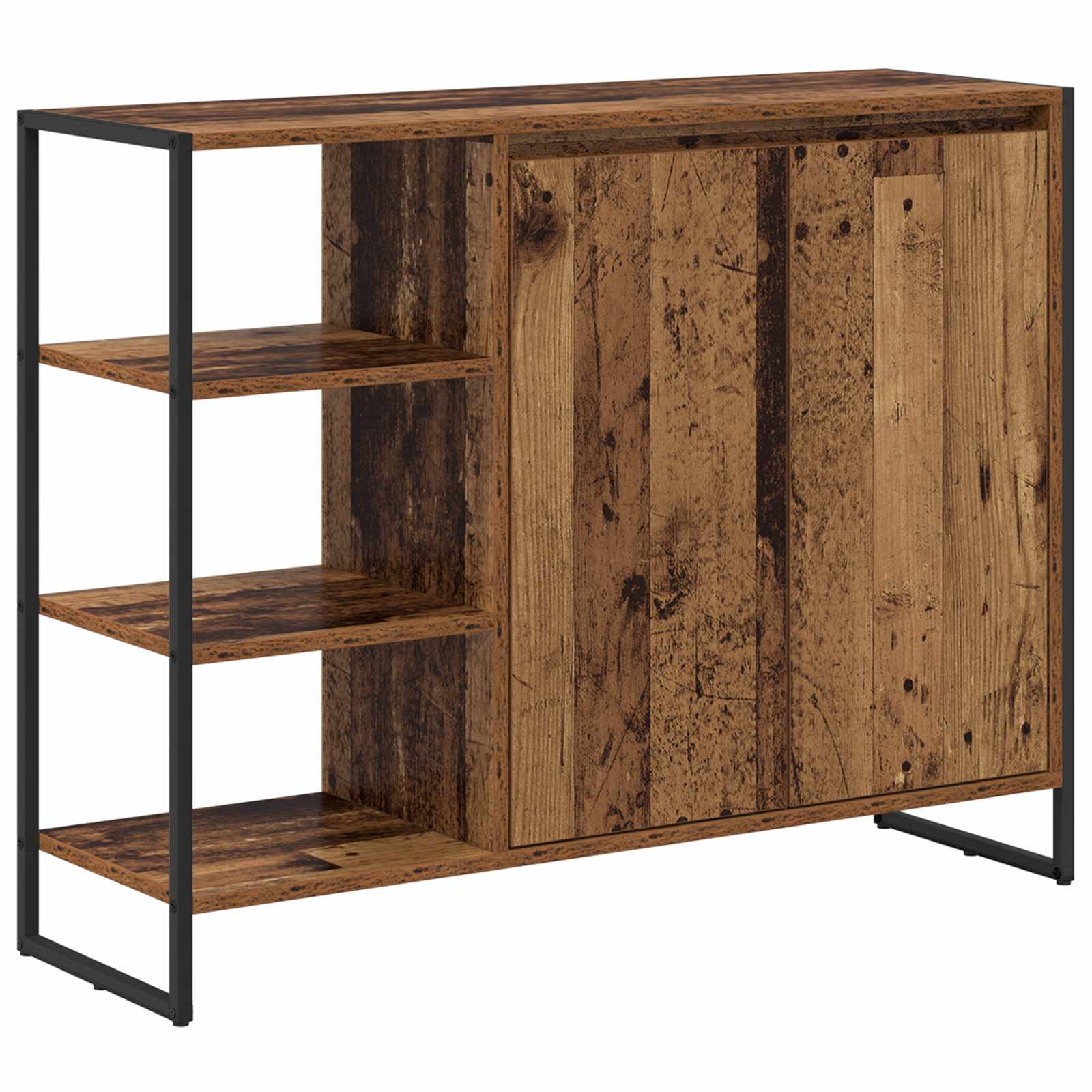 Dulap lateral Lemn Vechi 96.5 x 30 x 75 cm Lemn compozit