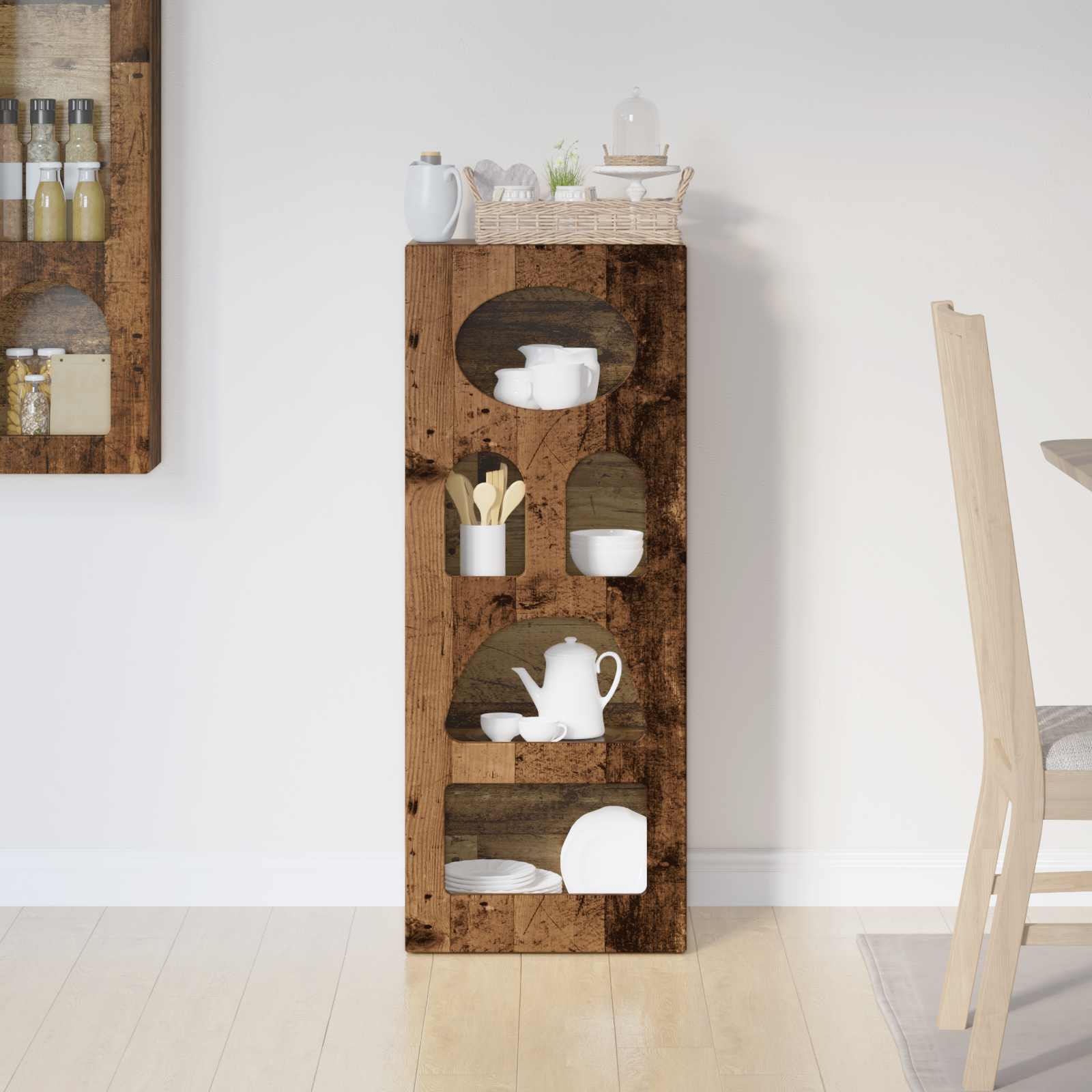 Bufet Lemn vechi 40 x 35 x 100,5 cm Lemn compozit — imaginea 4