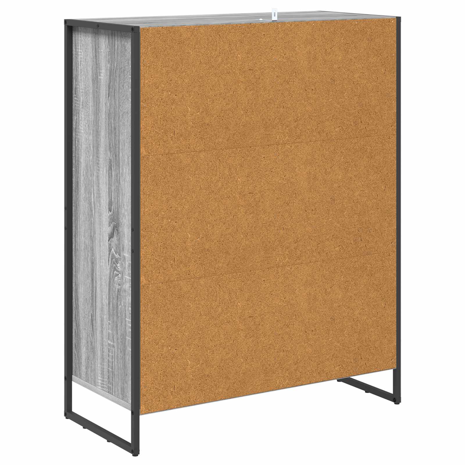 Dulap pentru pantofi Gri Sonoma 79 x 36 x 100 cm Lemn compozit — imaginea 8