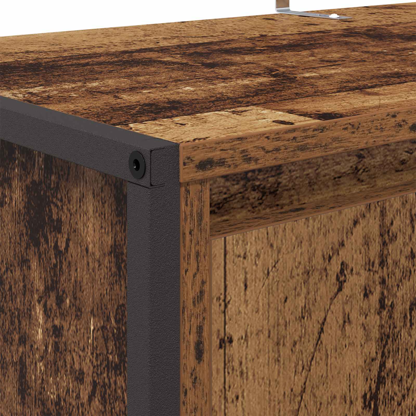 Dulap pentru pantofi Lemn Vechi 79 x 36 x 100 cm Lemn compozit — imaginea 9