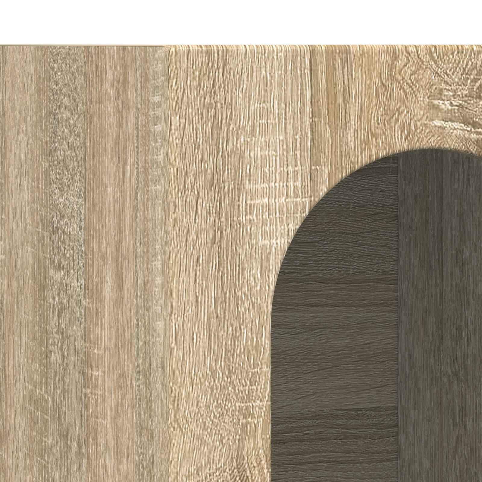 Bufet Stejar Sonoma 59 x 35 x 100,5 cm Lemn compozit — imaginea 9