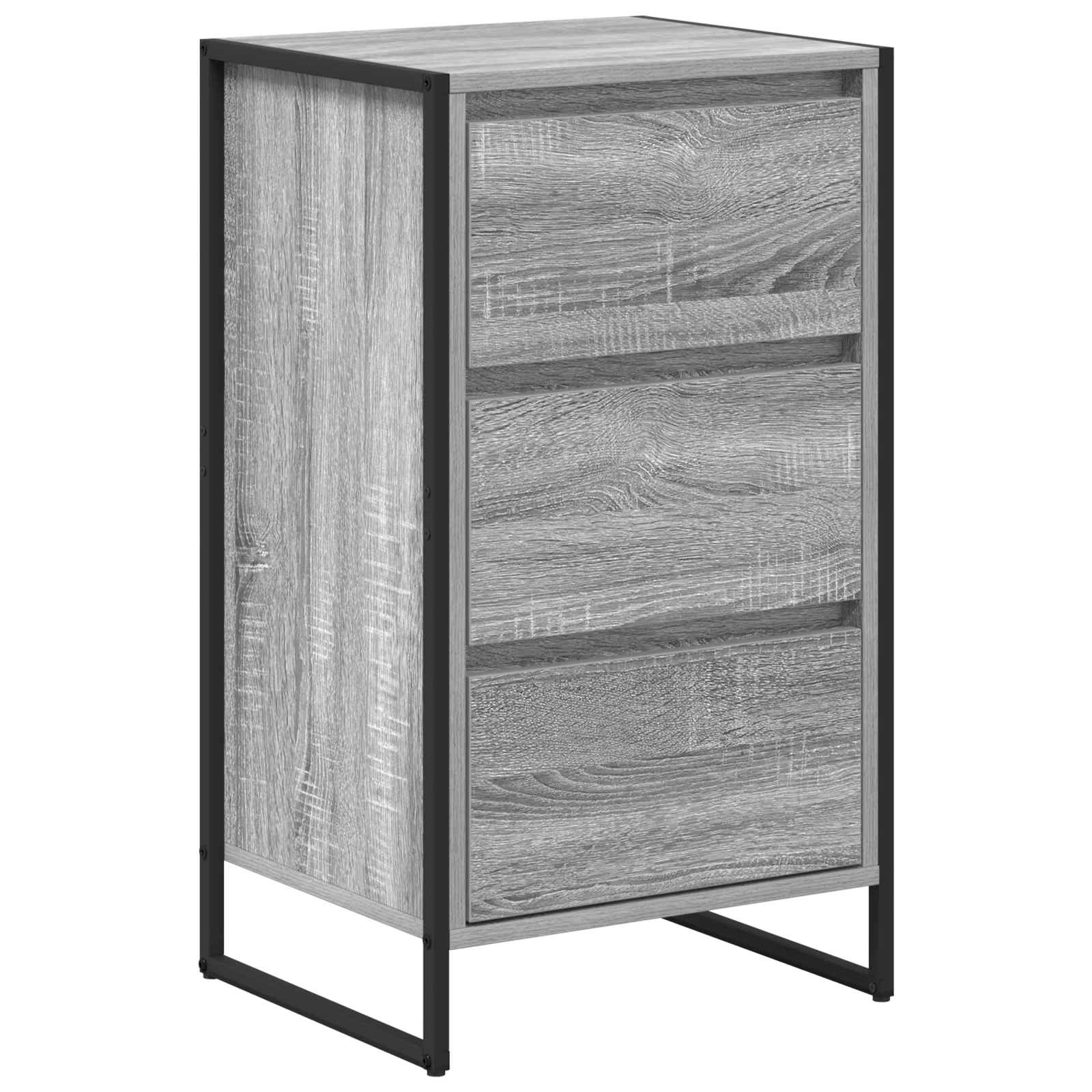 Bufet cu sertar Gri Sonoma 42 x 36 x 75.5 cm Lemn compozit