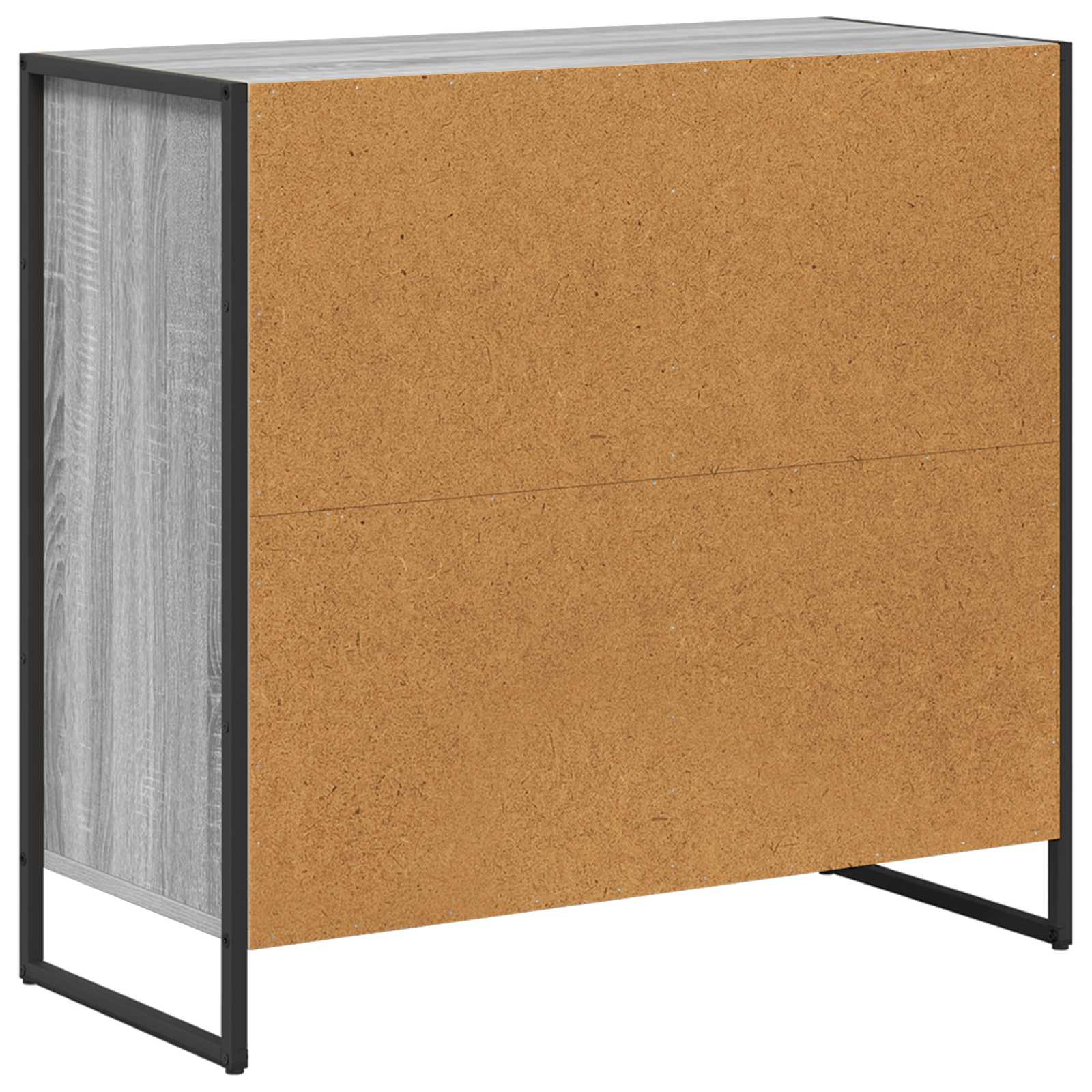 Dulap lateral Gri Sonoma 79 x 36 x 75 cm Lemn compozit — imaginea 8