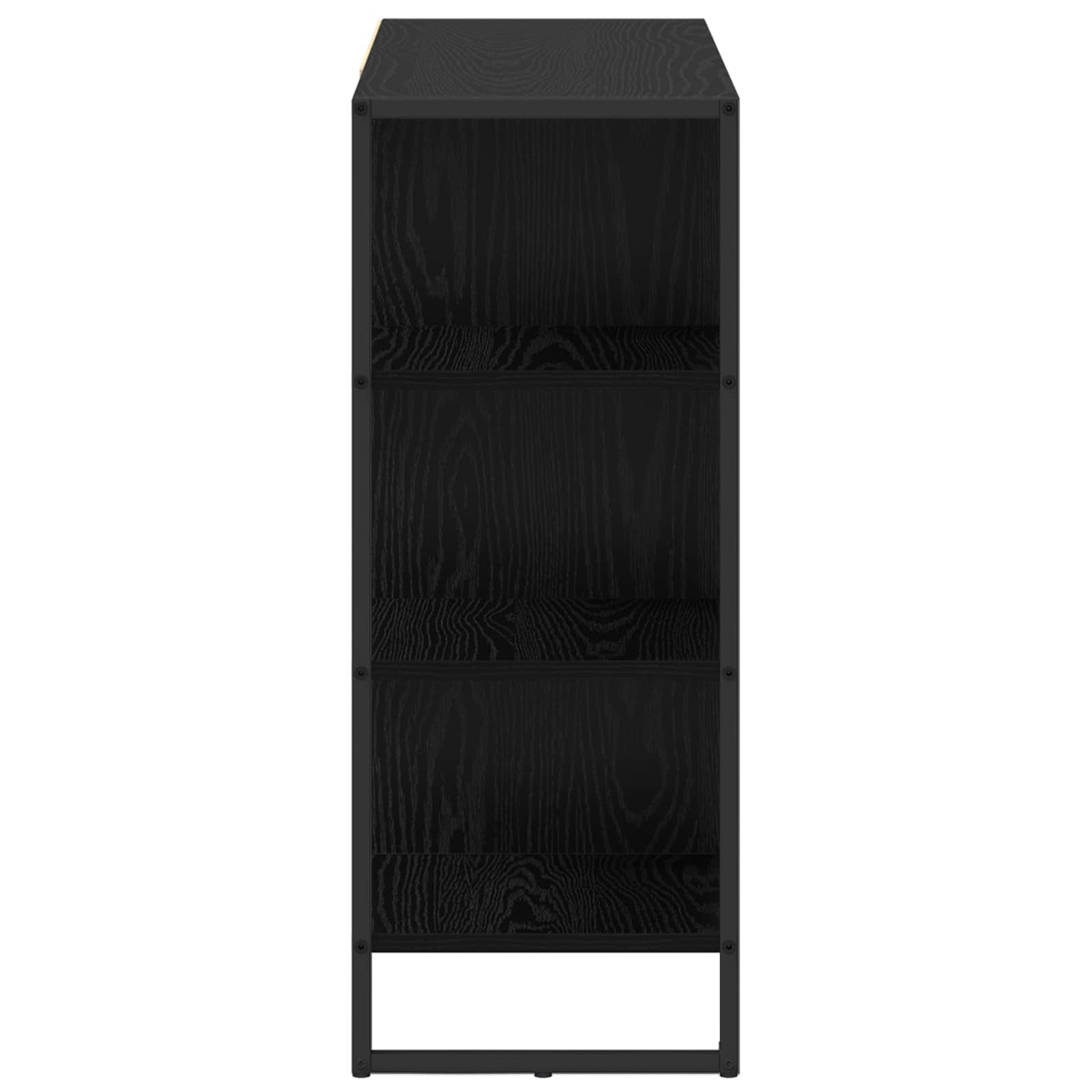 Dulap lateral Stejar Negru 96.5 x 30 x 75 cm Lemn compozit — imaginea 7