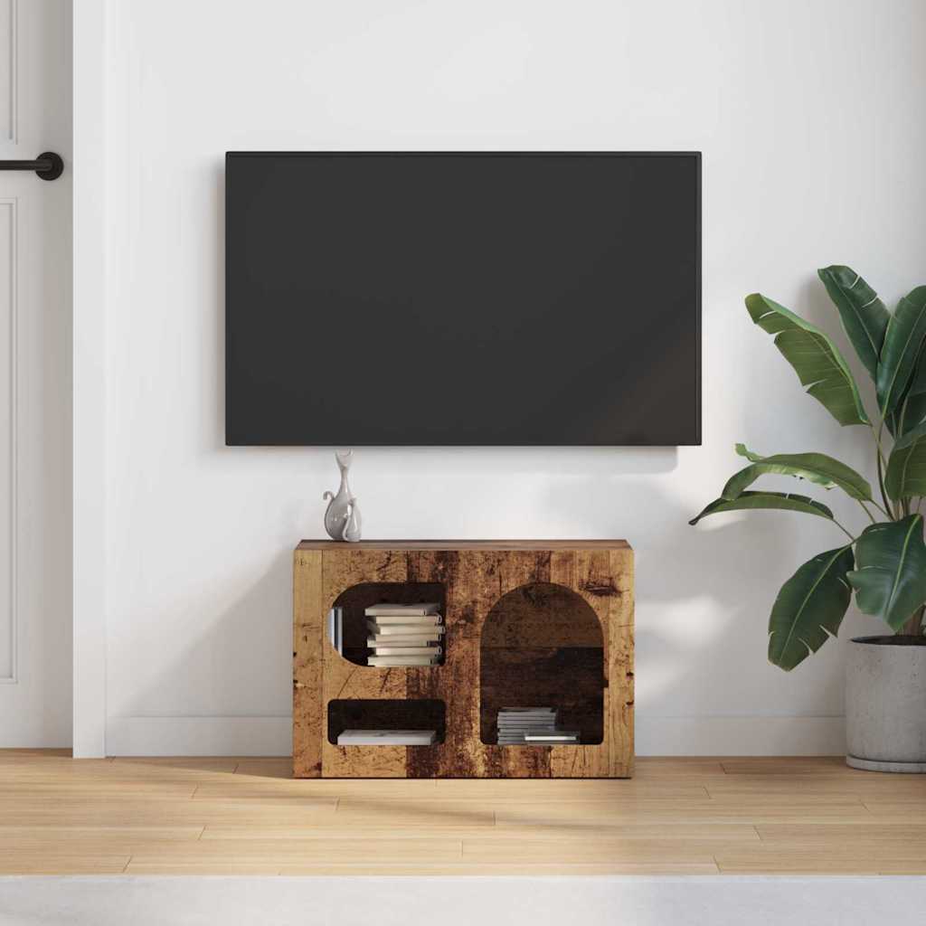 Cabinet TV Lemn vechi 60 x 35 x 40 cm Lemn compozit — imaginea 5