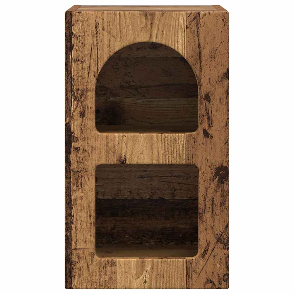 Noptiera Lemn vechi 29.5 x 35 x 50 cm Lemn compozit — imaginea 5