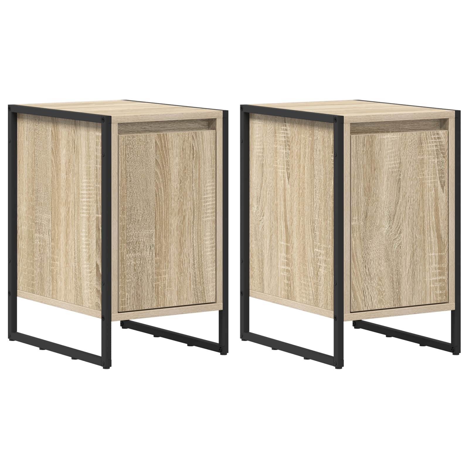 Noptiera 2 pcs Sonoma 39,5 x 30 x 50 cm Lemn compozit