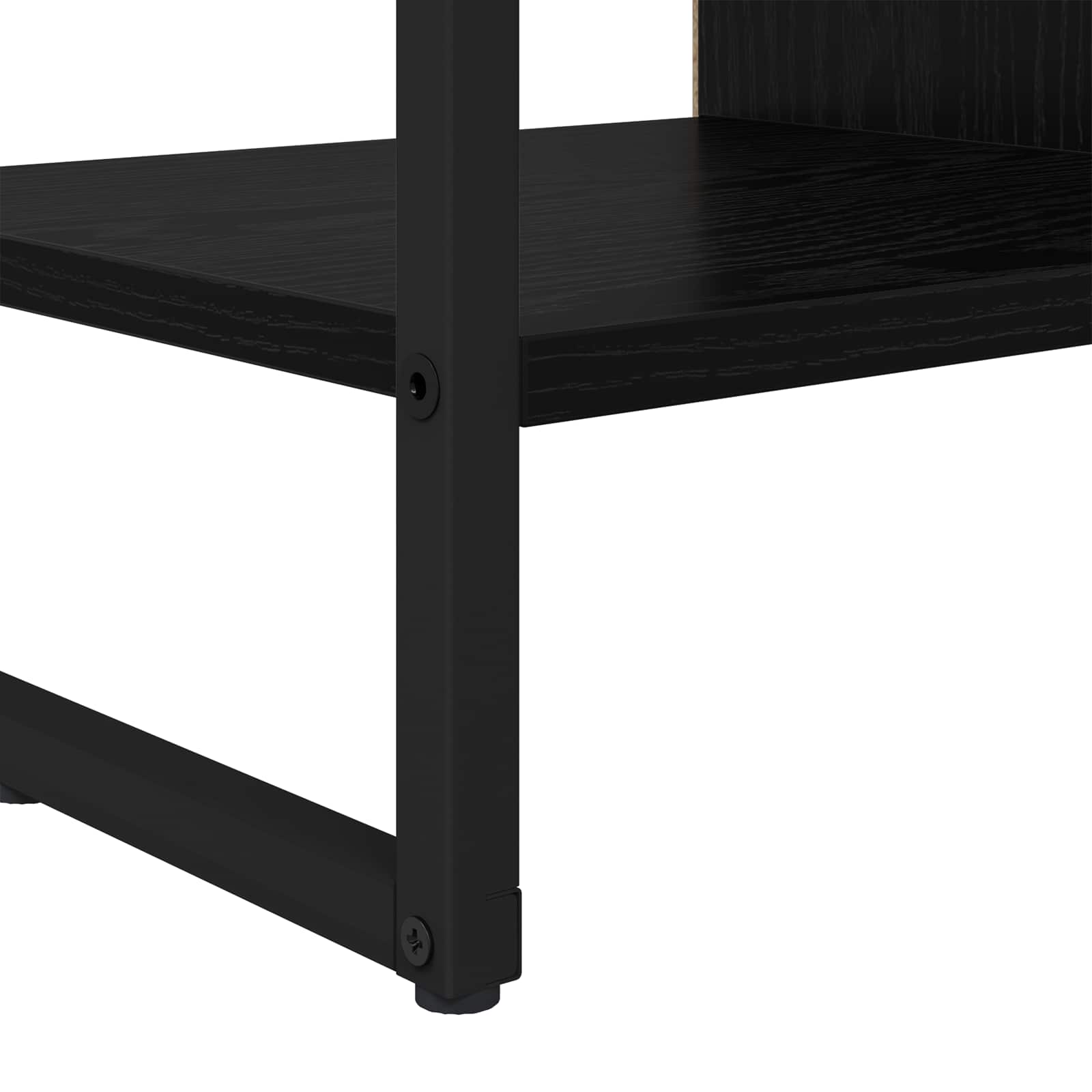 Dulap lateral Stejar Negru 96.5 x 30 x 75 cm Lemn compozit — imaginea 10