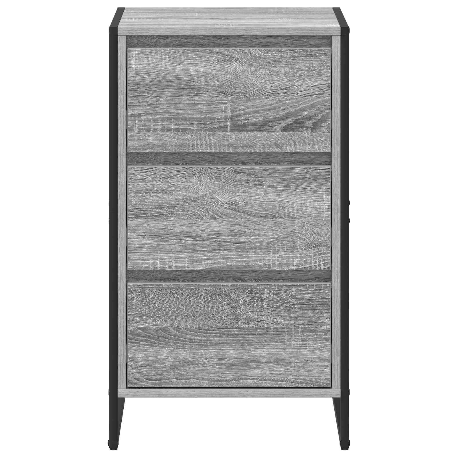 Bufet cu sertar Gri Sonoma 42 x 36 x 75.5 cm Lemn compozit — imaginea 6