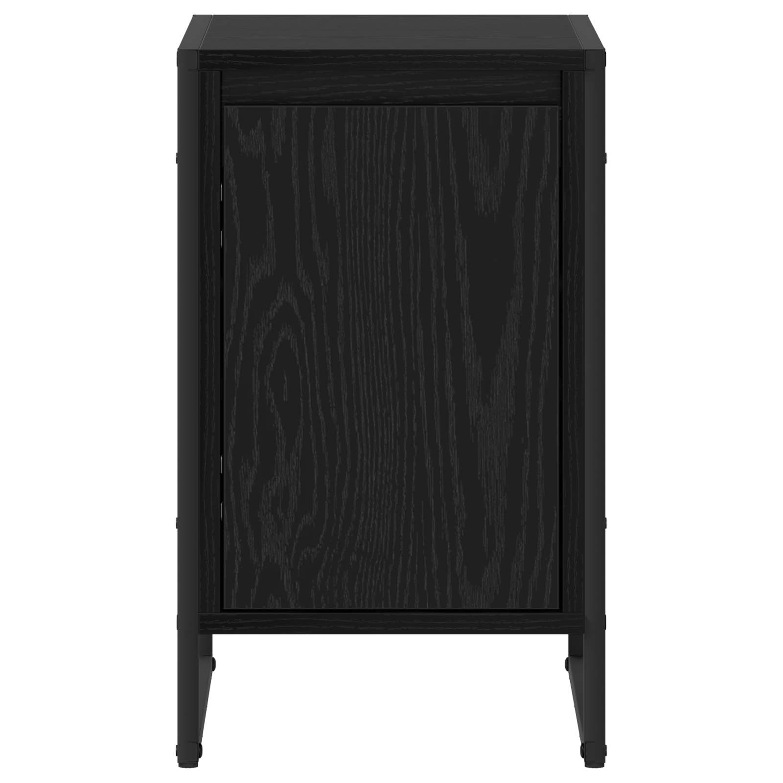 Noptiera 2 pcs Stejar Negru 39,5 x 30 x 50 cm Lemn compozit — imaginea 7