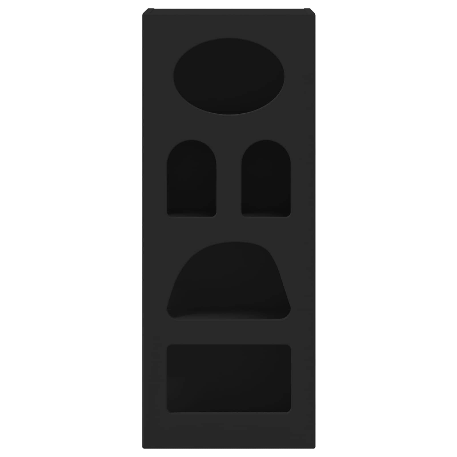Bufet Negru 40 x 35 x 100,5 cm Lemn compozit — imaginea 6