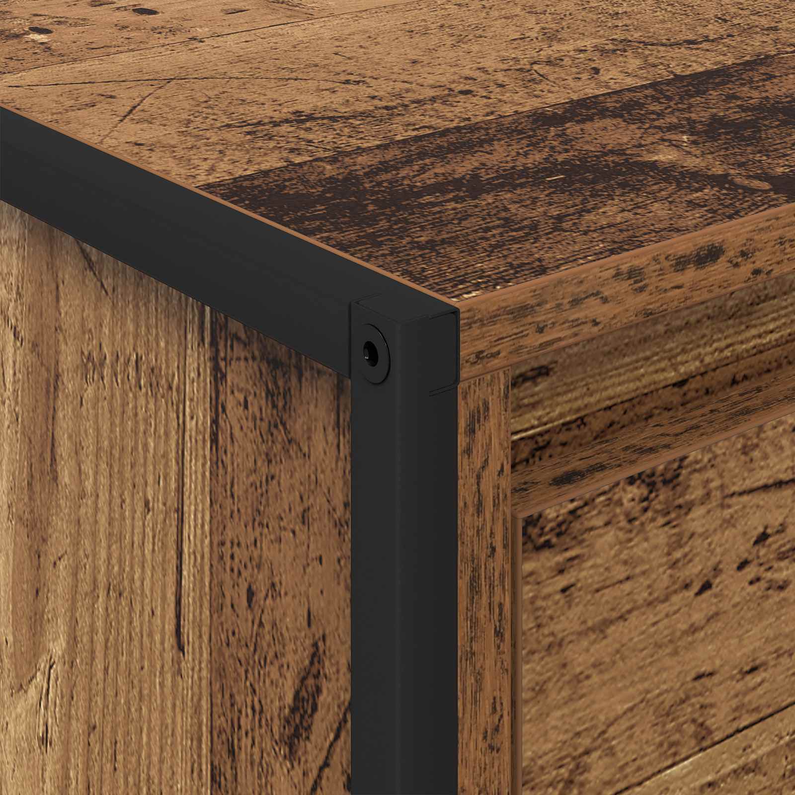 Masa de cafea Lemn Vechi 100 x 46 x 40 cm Lemn compozit — imaginea 9