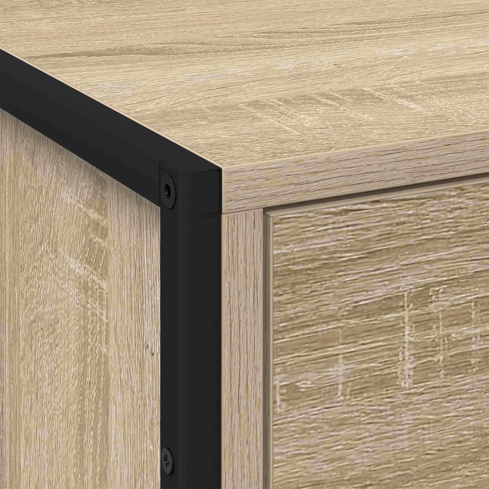 Noptiera cu sertar Sonoma 50 x 39.5 x 50 cm Lemn compozit — imaginea 8