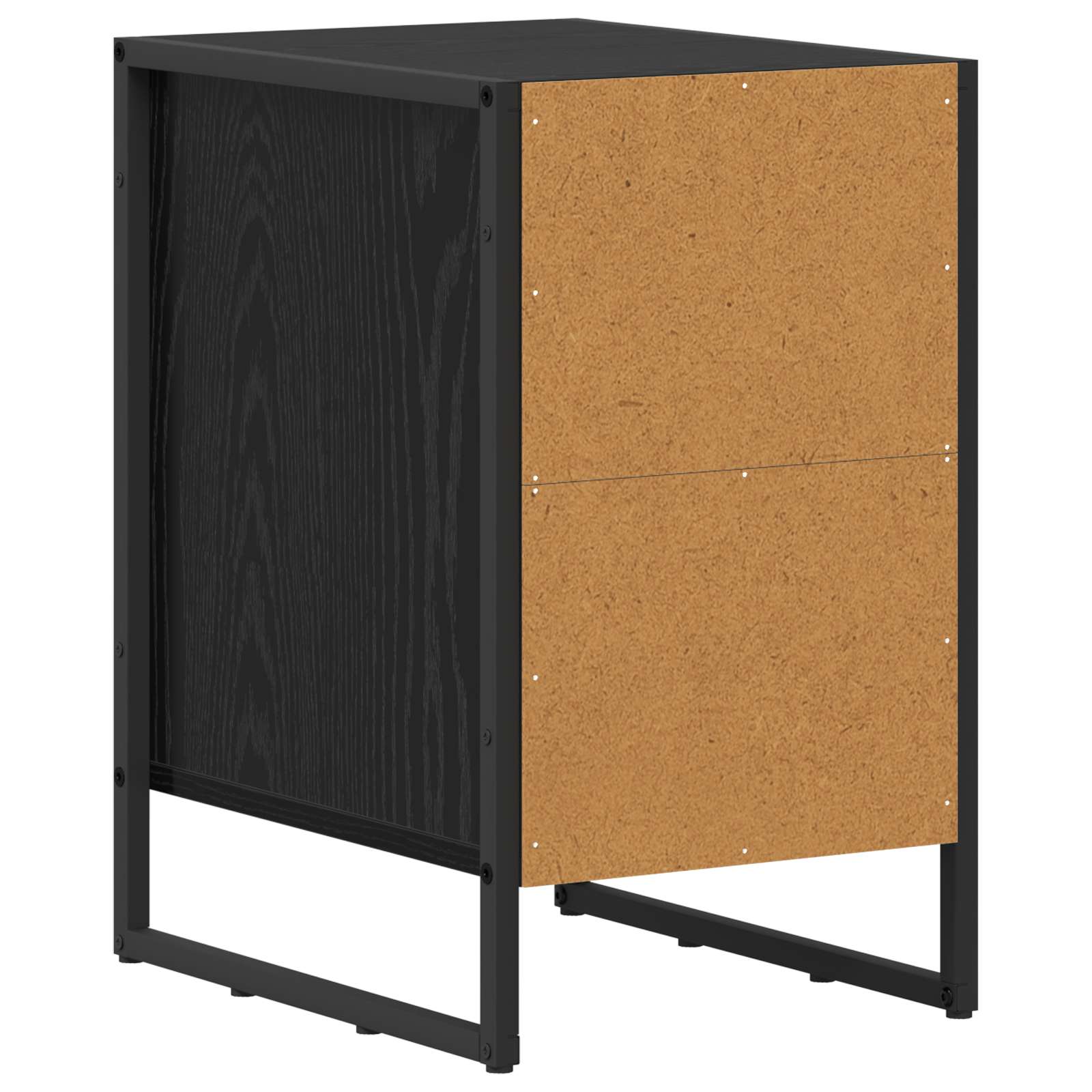 Noptiera 2 pcs Stejar Negru 39,5 x 30 x 50 cm Lemn compozit — imaginea 9