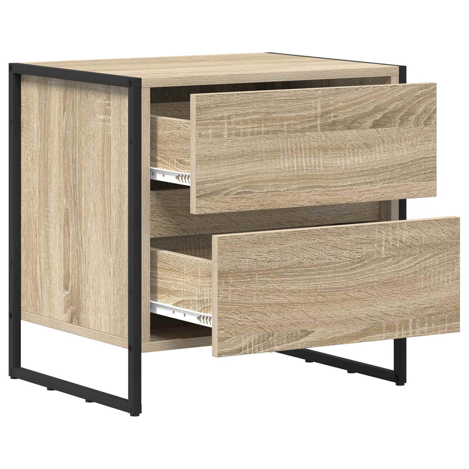 Noptiera cu sertar Sonoma 50 x 39.5 x 50 cm Lemn compozit — imaginea 10