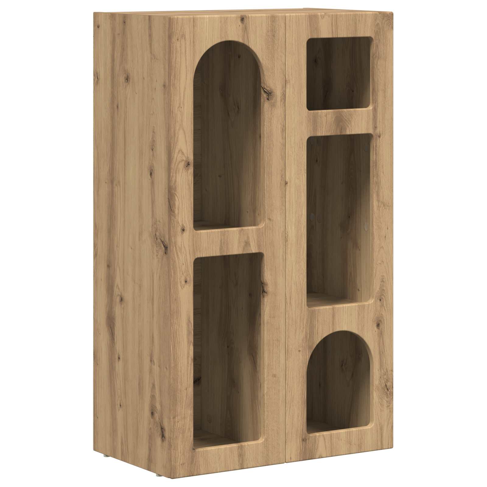 Bufet Stejar Artizanal 59 x 35 x 100,5 cm Lemn compozit