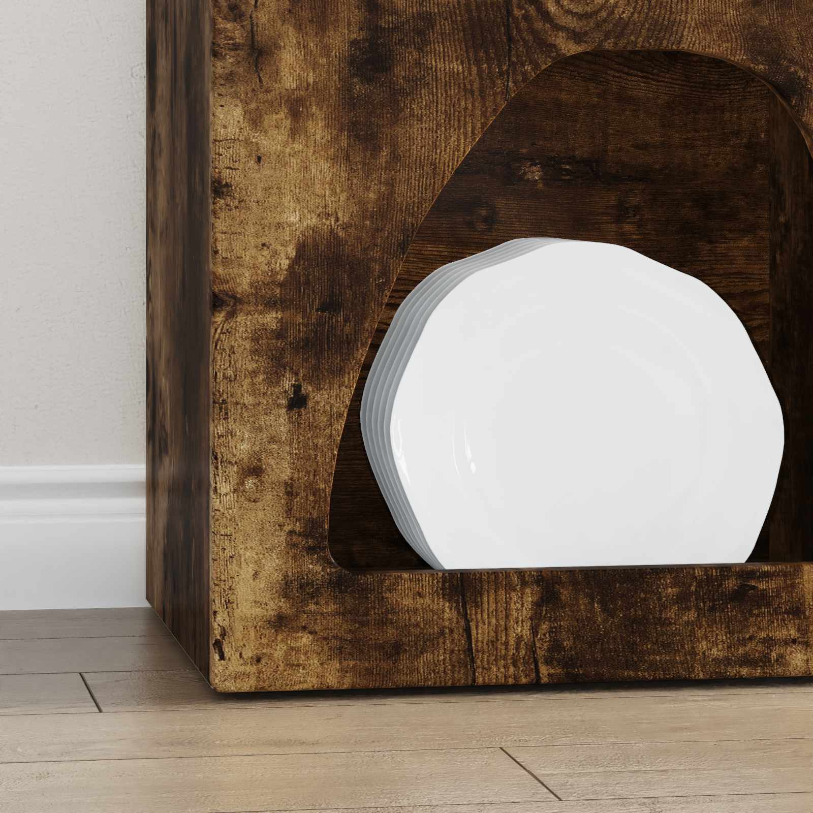 Bufet Stejar fumuriu 40 x 35 x 100.5 cm Lemn compozit — imaginea 5