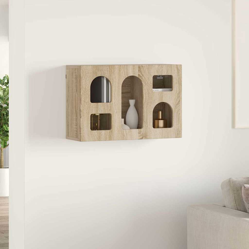 Dulap suspendat Stejar Sonoma 60 x 20 x 40 cm Lemn compozit — imaginea 5
