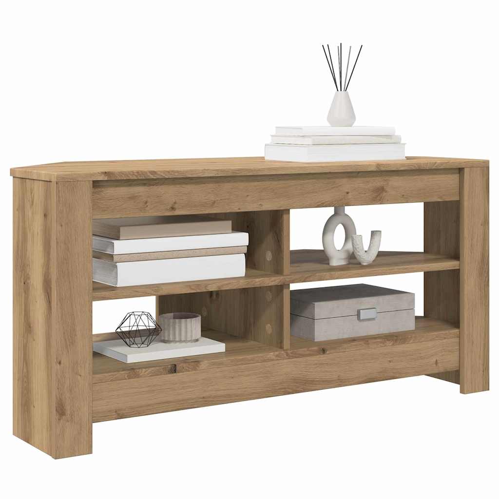 DulapdecoltpentruTV Stejar Artizanal 102 x 40,5 x 45 cm — imaginea 4