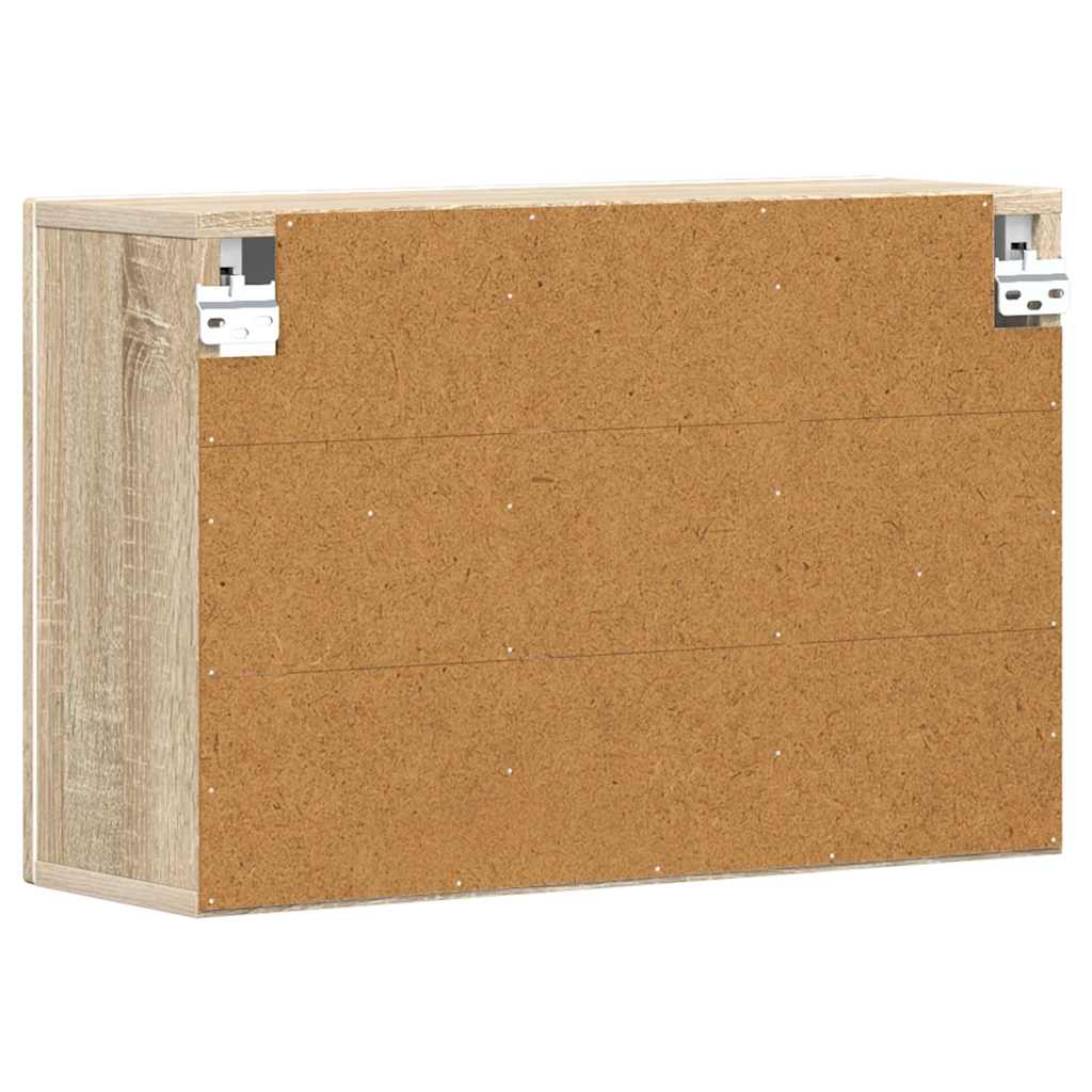 Dulap suspendat Stejar Sonoma 60 x 20 x 40 cm Lemn compozit — imaginea 8