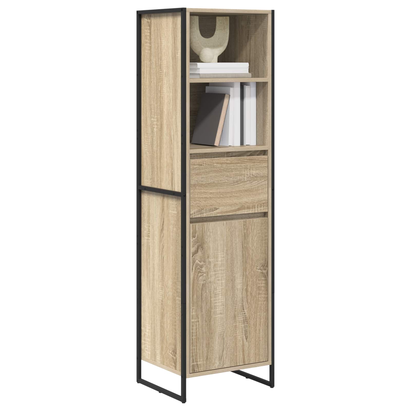 Dulap pentru carti Sonoma 43 x 36 x 150.5 cm Lemn compozit — imaginea 3