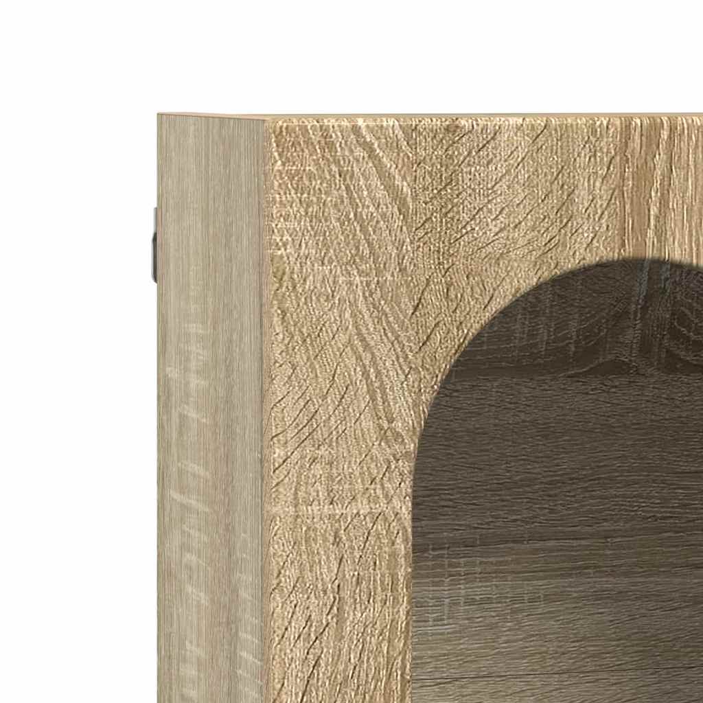 Dulap suspendat Stejar Sonoma 60 x 20 x 40 cm Lemn compozit — imaginea 9
