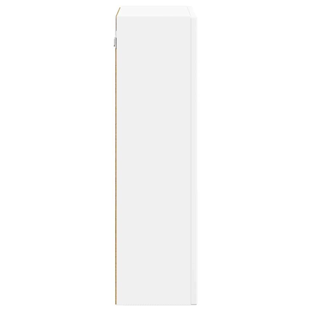 Dulap suspendat cu raft Alb 59 x 20 x 71.5 cm Lemn compozit — imaginea 7