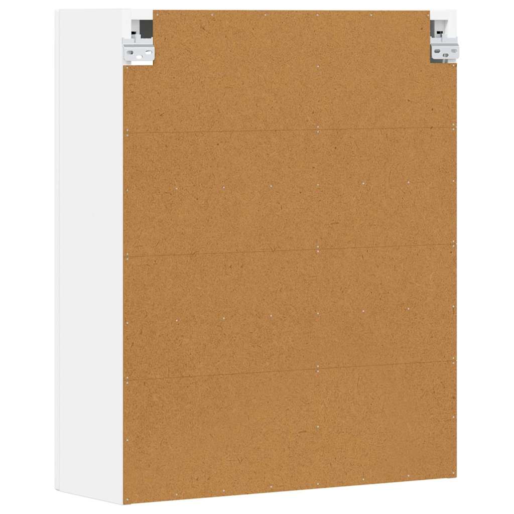 Dulap suspendat cu raft Alb 59 x 20 x 71.5 cm Lemn compozit — imaginea 8