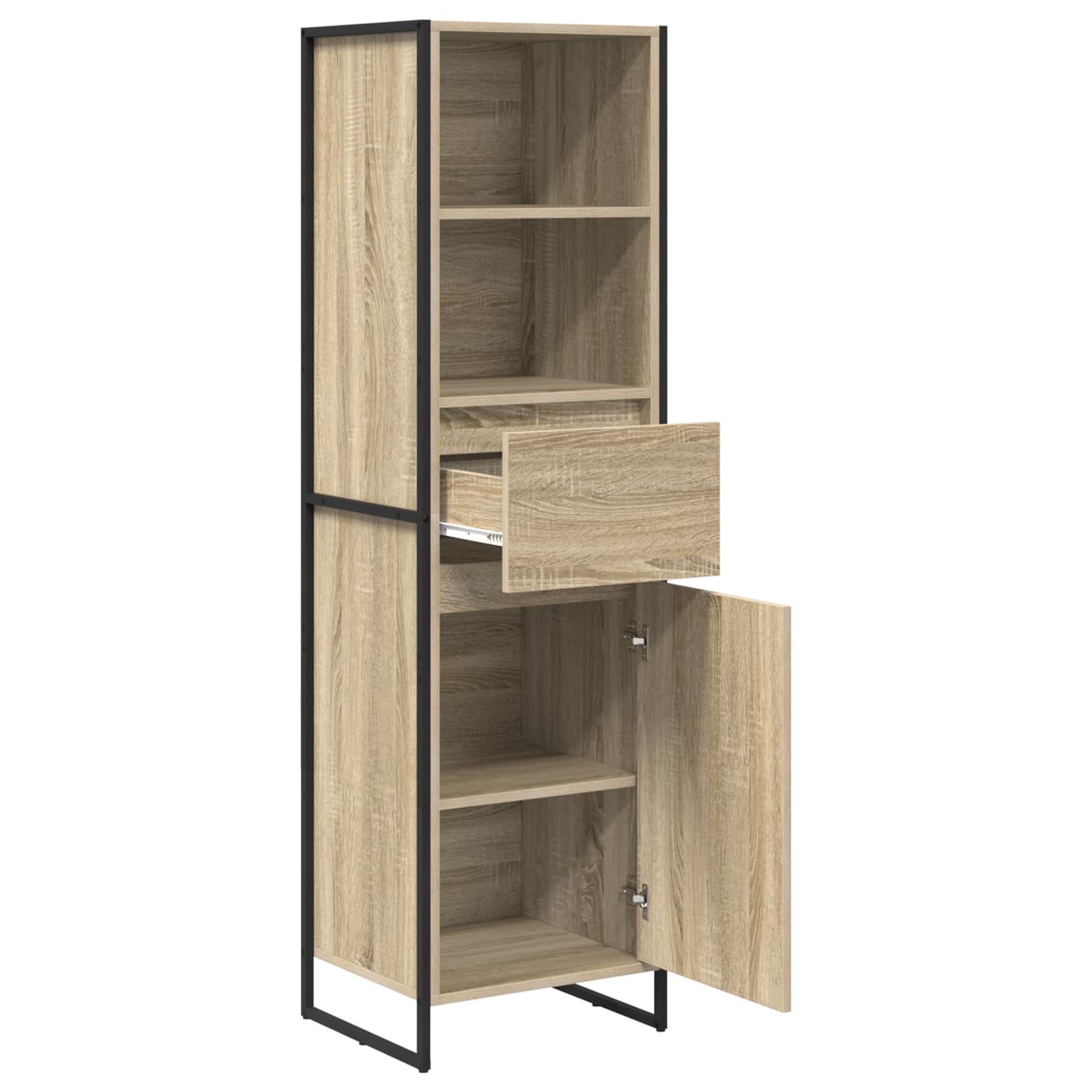 Dulap pentru carti Sonoma 43 x 36 x 150.5 cm Lemn compozit — imaginea 5