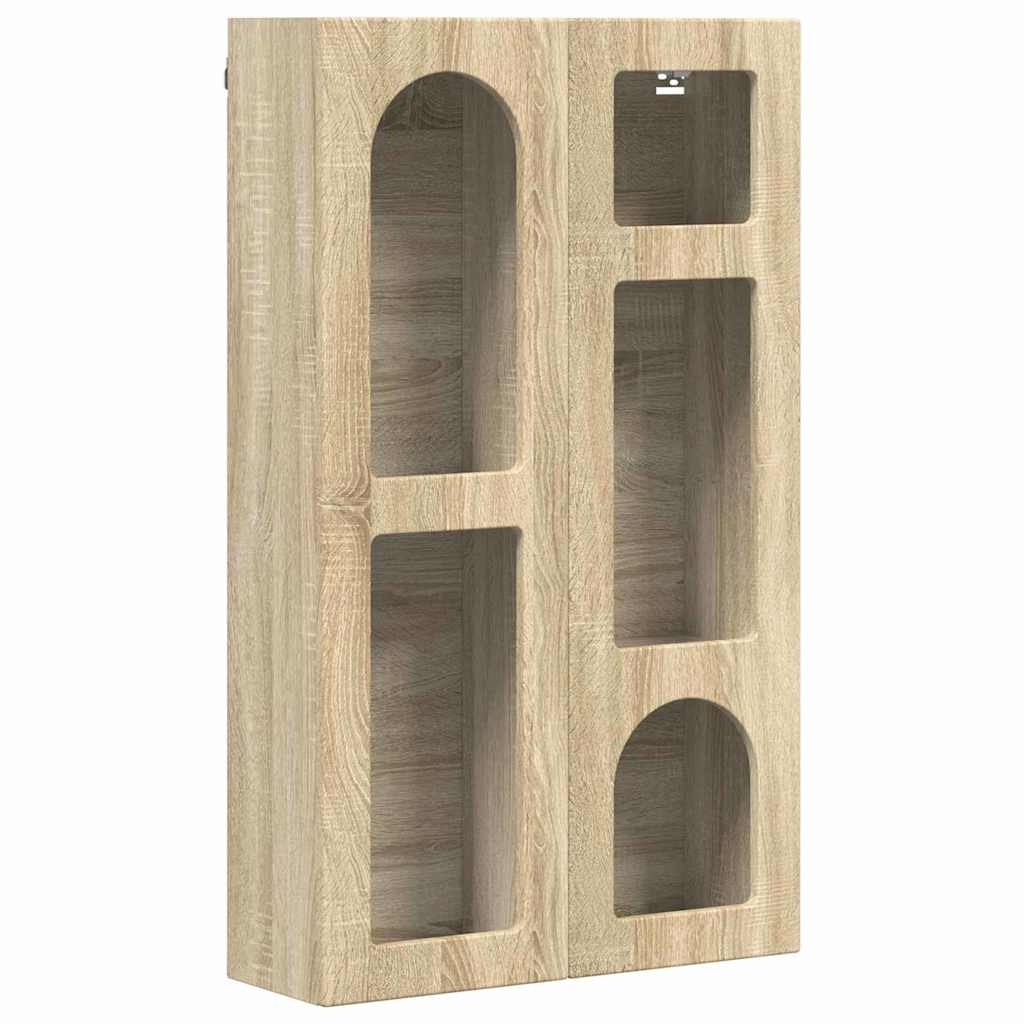 Dulap suspendat Stejar Sonoma 59 x 20 x 100 cm Lemn compozit
