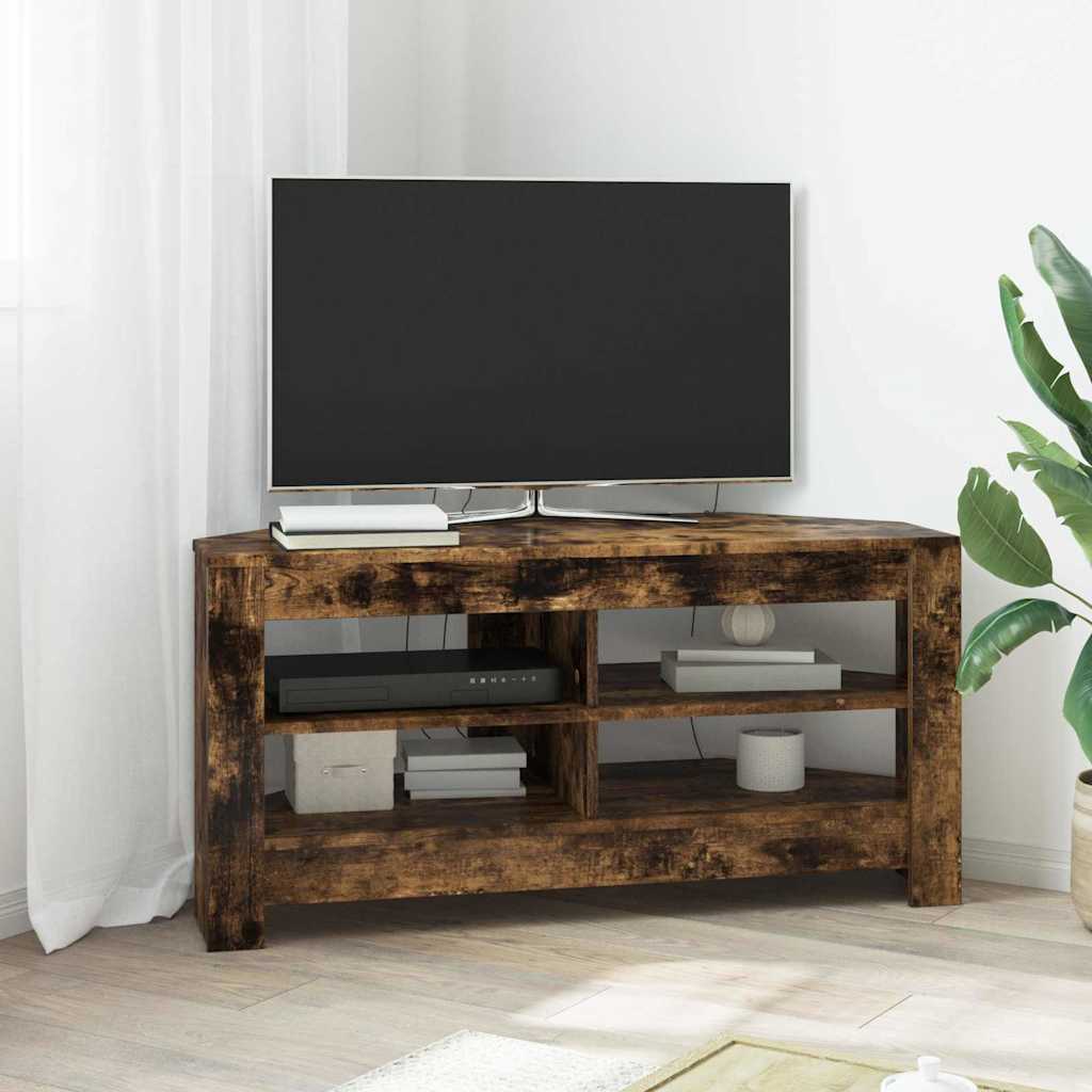 DulapdecoltpentruTV Stejar fumuriu 102 x 40,5 x 45 cm — imaginea 2