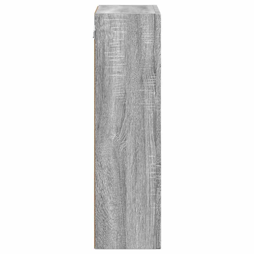 Dulap suspendat Gri Sonoma 59 x 20 x 71.5 cm Lemn compozit — imaginea 7