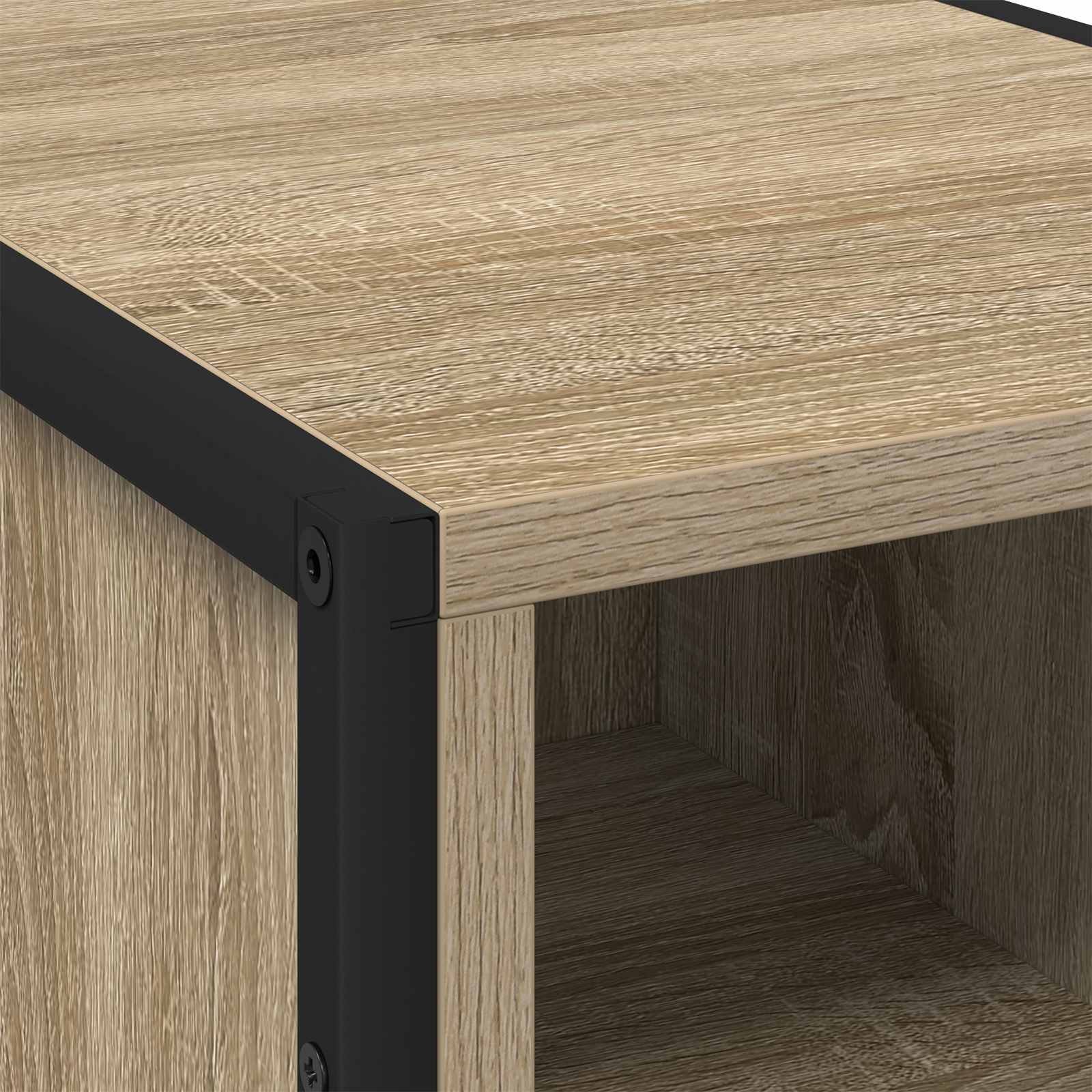 Dulap pentru carti Sonoma 43 x 36 x 150.5 cm Lemn compozit — imaginea 9