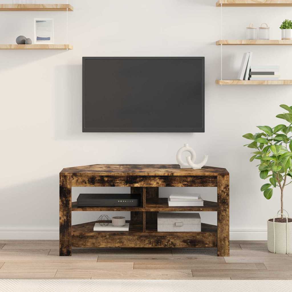 DulapdecoltpentruTV Stejar fumuriu 102 x 40,5 x 45 cm — imaginea 5