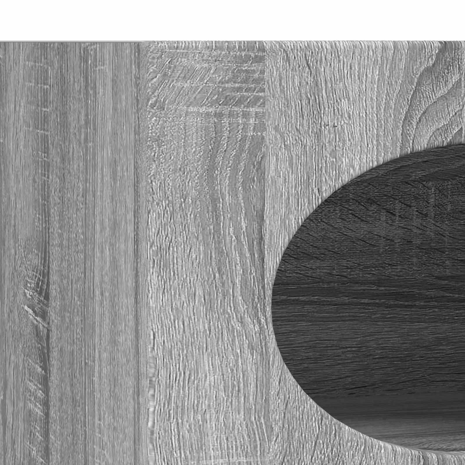 Bufet Gri Sonoma 40 x 35 x 100,5 cm Lemn compozit — imaginea 9
